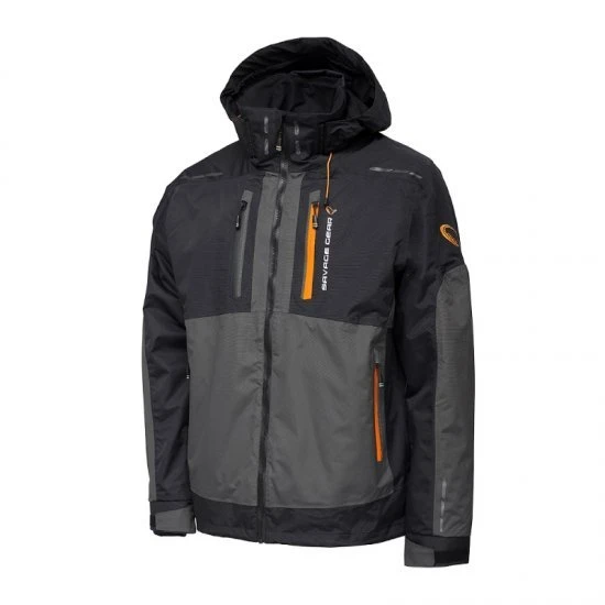 Savage Gear WP Performance Jacke Schwarz Tintengrau 1 Savage Gear WP Performance Jacke Schwarz Tintengrau