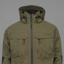 Savage Gear SG4 Wading Jacket Olive Green -Savage Gear Angeln Verkaufsgeschäft 73723 5 550x550 1