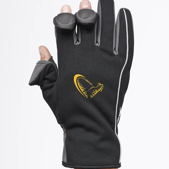 Savage Gear Softshell Winter Glove Black 2 Savage Gear Softshell Winter Glove Black – Bild 2