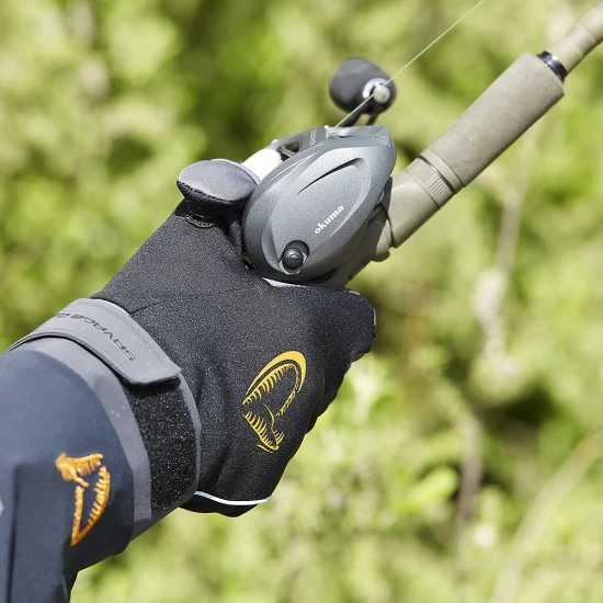 Savage Gear Softshell Winter Glove Black 4 Savage Gear Softshell Winter Glove Black – Bild 4