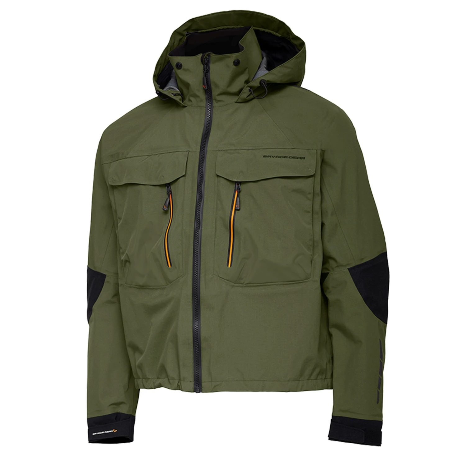 Savage Gear SG4 Wading Jacket Olive Green Watjacke 1 Savage Gear SG4 Wading Jacket Olive Green Watjacke