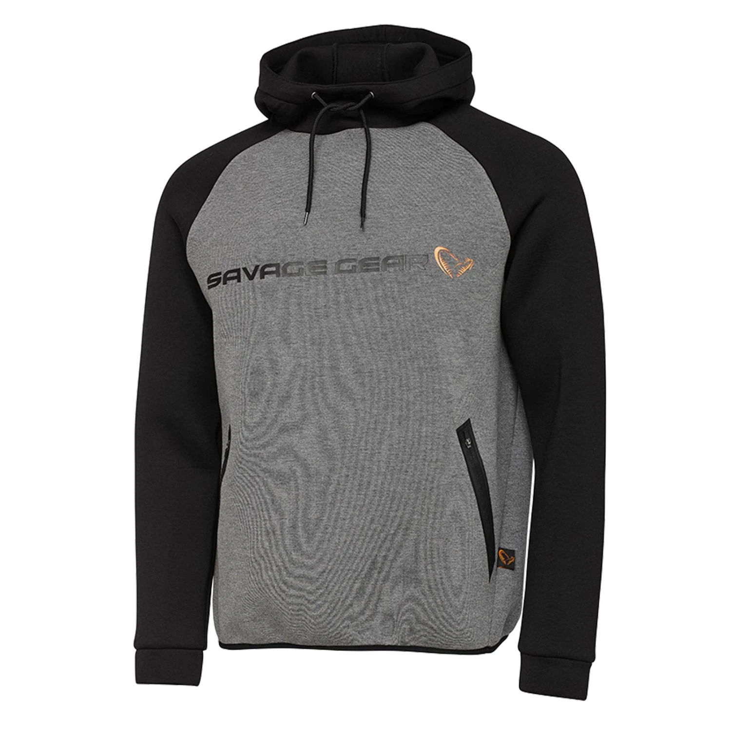 Savage Gear Tec-Foam Hoodie Dark Grey Melange Pullover 1 Savage Gear Tec-Foam Hoodie Dark Grey Melange Pullover